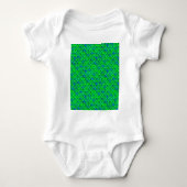Falln Green Blue Scales Romper (Voorkant)