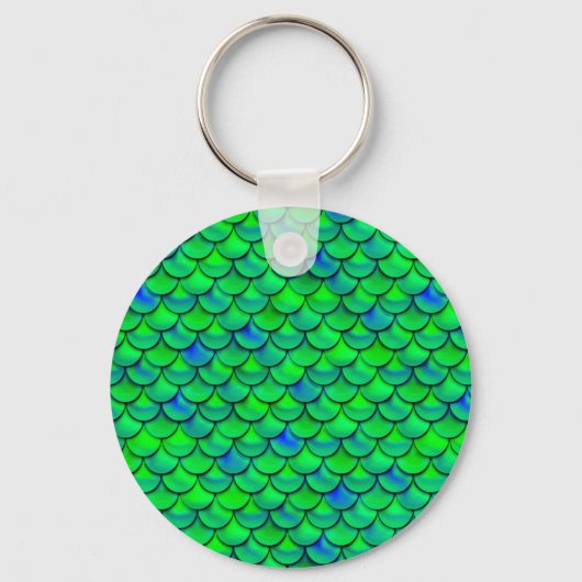 Falln Green Blue Scales Sleutelhanger (Voorkant)