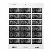 Falln Grim Reaper Oorspronkelijke art grenzen tuss Etiket (Full Sheet)