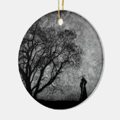 Falln Grim Reaper Oorspronkelijke art grenzen tuss Keramisch Ornament (Links)