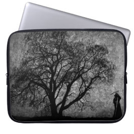 Falln Grim Reaper Oorspronkelijke art grenzen tuss Laptop Sleeve