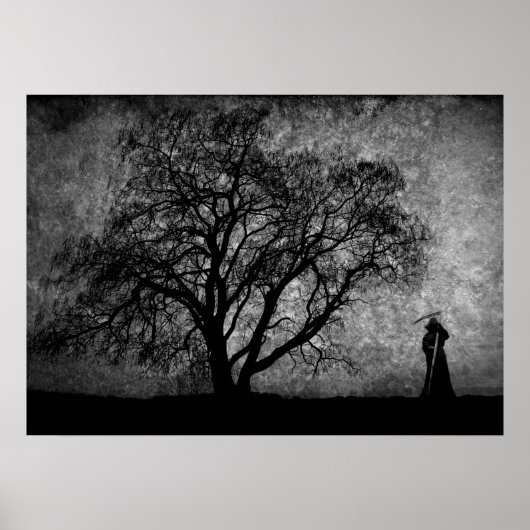 Falln Grim Reaper Oorspronkelijke art grenzen tuss Poster (Voorkant)