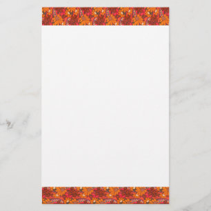 Falln Groovy Flowers Briefpapier