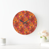 Falln Groovy Flowers Grote Klok (Huis)