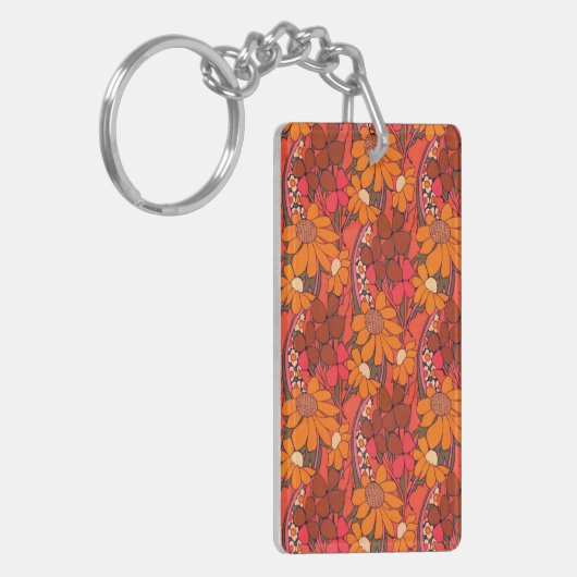 Falln Groovy Flowers Sleutelhanger (Voorkant Links)