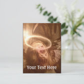 Falln Guardian Angel Briefkaart (Staand voorkant)
