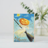 Falln Happy Halloween Pumpkin Witch (Staand voorkant)
