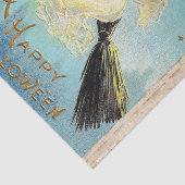 Falln Happy Halloween Pumpkin Witch Tissuepapier (Detail)