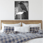 Falln heeft een doether gevonden canvas afdruk (Insitu (Slaapkamer))