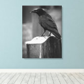 Falln heeft een doether gevonden canvas afdruk (Insitu (Houten vloer))