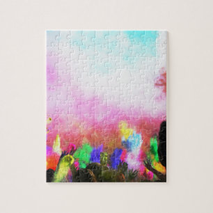 Falln Holi Colors Legpuzzel