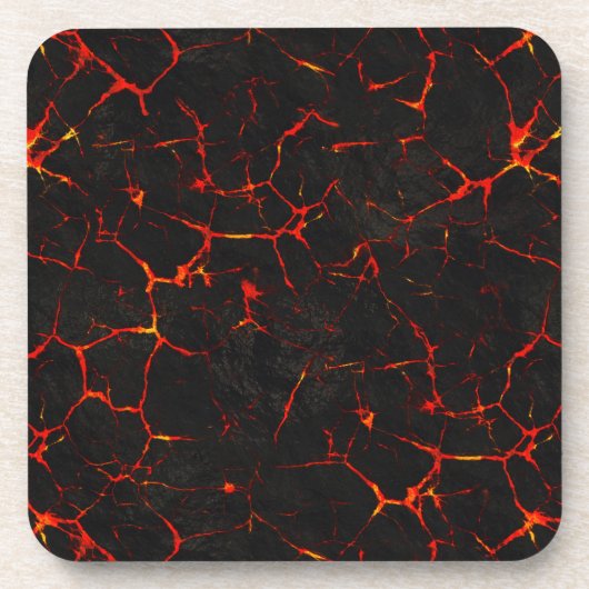 Falln Hot Lava Bier Onderzetter (Voorkant)