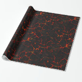 Falln Hot Lava Cadeaupapier (Uitgerold)