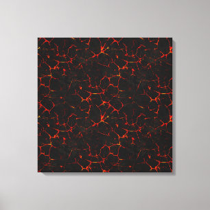 Falln Hot Lava Canvas Afdruk