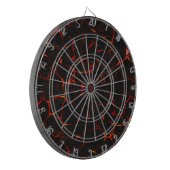 Falln Hot Lava Dartbord (Voorkant Links)