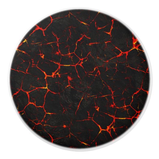 Falln Hot Lava Keramische Knop (Voorkant)