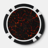 Falln Hot Lava Pokerchips (Achterkant)