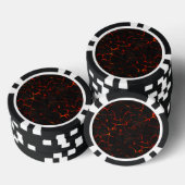 Falln Hot Lava Pokerchips (Opstapeling)