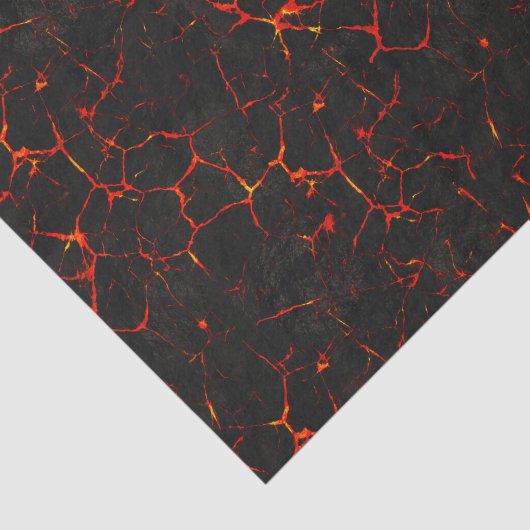 Falln Hot Lava Tissuepapier (Detail)