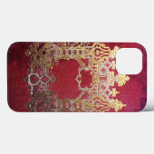 Falln Ink Sined Crimson Case-Mate iPhone Case (Achterkant (horizontaal))