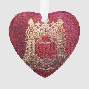 Falln Ink Sined Crimson Ornament