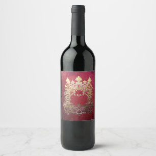 Falln Ink Sined Crimson Wijn Etiket