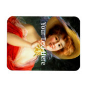 Falln Lady in Red Magneet (Horizontaal)