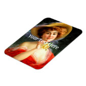 Falln Lady in Red Magneet (Linkerzijde)