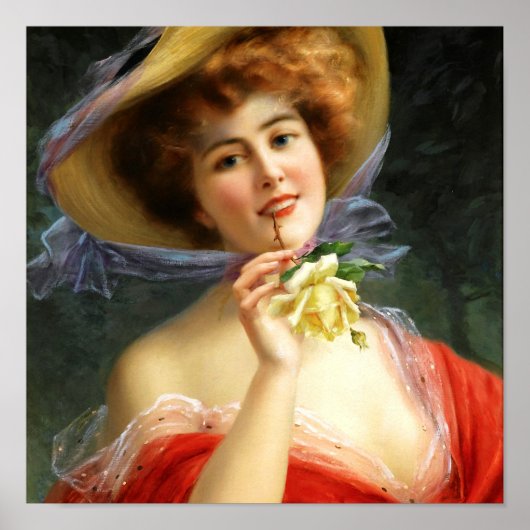 Falln Lady in Red Poster (Voorkant)