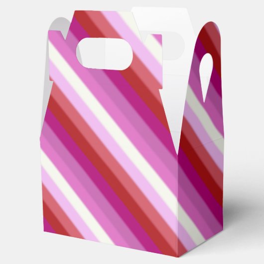 Falln Lesbian Pride Flag Bedankdoosjes (Geopend)