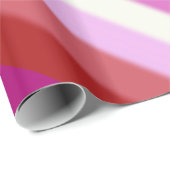 Falln Lesbian Pride Flag Cadeaupapier (Rol Hoek)