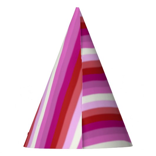 Falln Lesbian Pride Flag Feesthoedjes (Achterkant)