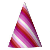 Falln Lesbian Pride Flag Feesthoedjes (Voorkant)