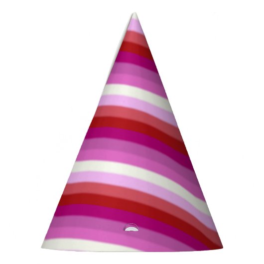 Falln Lesbian Pride Flag Feesthoedjes (Links)