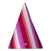 Falln Lesbian Pride Flag Feesthoedjes (Rechts)