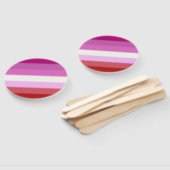 Falln Lesbian Pride Flag Handwaaier (Niet-gemonteerd)