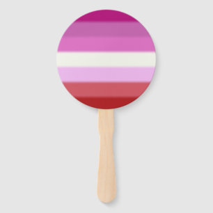 Falln Lesbian Pride Flag Handwaaier