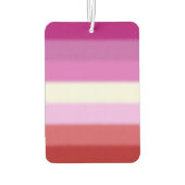 Falln Lesbian Pride Flag Luchtverfrisser (Achterkant)