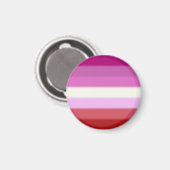 Falln Lesbian Pride Flag Magneet (Voorkant / Achterkant)