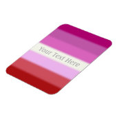 Falln Lesbian Pride Flag Magneet (Linkerzijde)