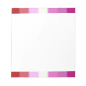 Falln Lesbian Pride Flag Notitieblok (Voorkant)