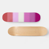 Falln Lesbian Pride Flag Persoonlijk Skateboard (Horizontaal)