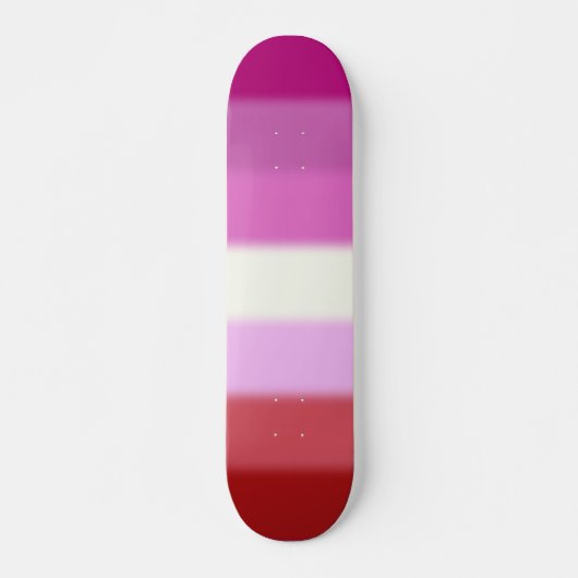 Falln Lesbian Pride Flag Persoonlijk Skateboard (Voorkant)