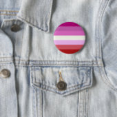 Falln Lesbian Pride Flag Ronde Button 5,7 Cm (In situ)