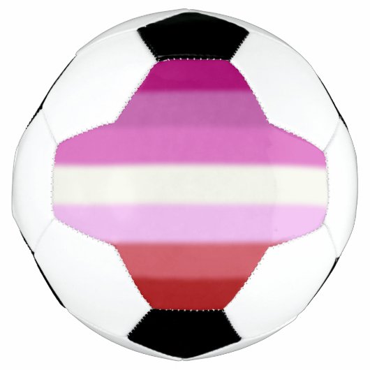 Falln Lesbian Pride Flag Voetbal (Voorkant)