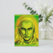 Falln Male Forest Elf Briefkaart (Staand voorkant)
