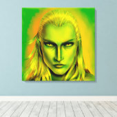 Falln Male Forest Elf Canvas Afdruk (Insitu (Houten vloer))