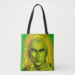 Falln Male Forest Elf Tote Bag