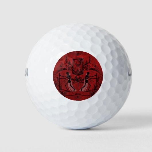 Falln Memento Mori Golfballen (Voorkant)