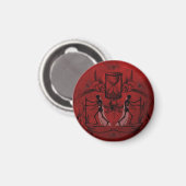Falln Memento Mori Magneet (Voorkant / Achterkant)